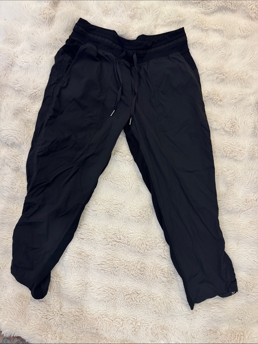 lululemon dance studio black cropped pants